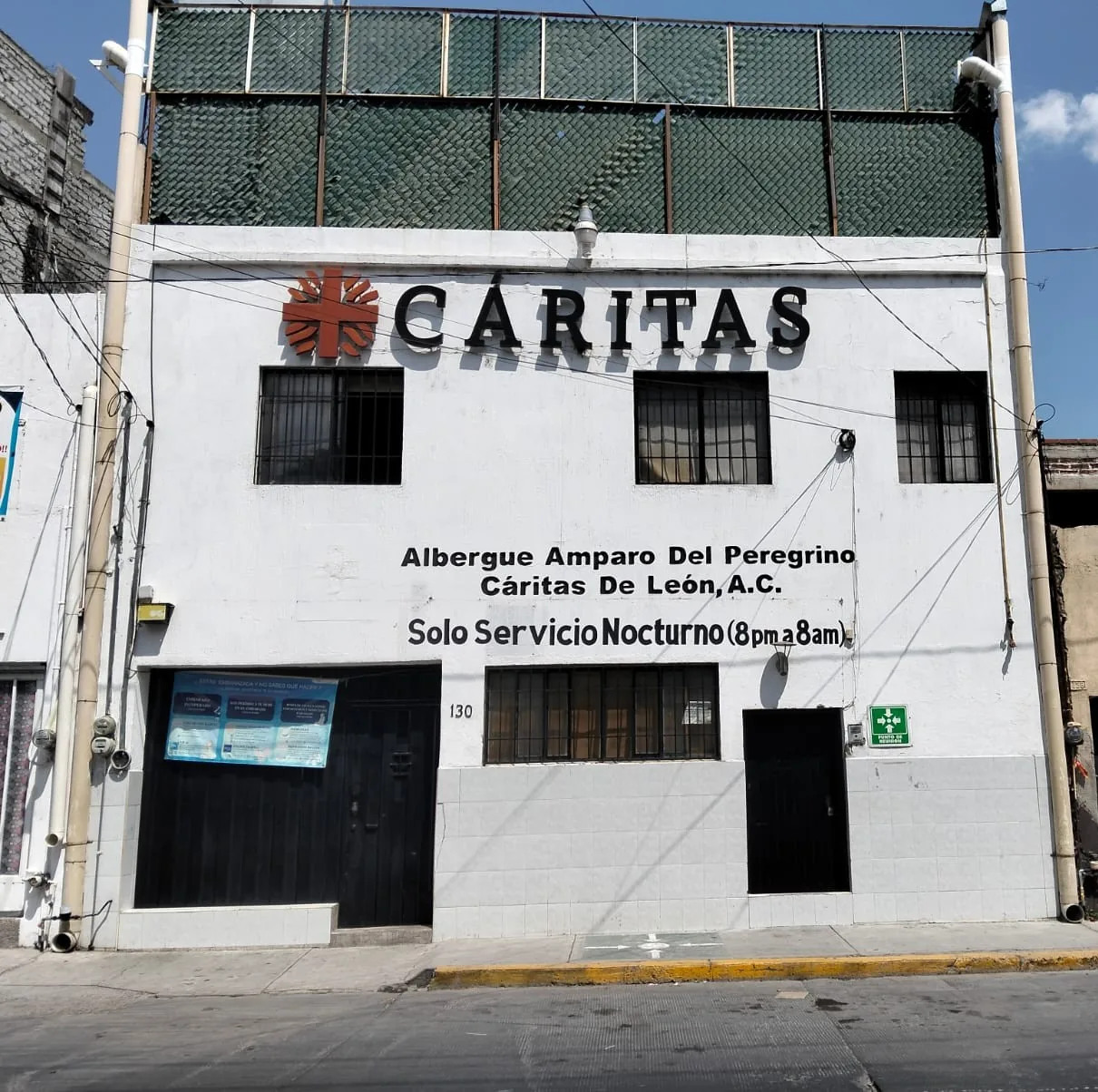 Área de servicio del albergue