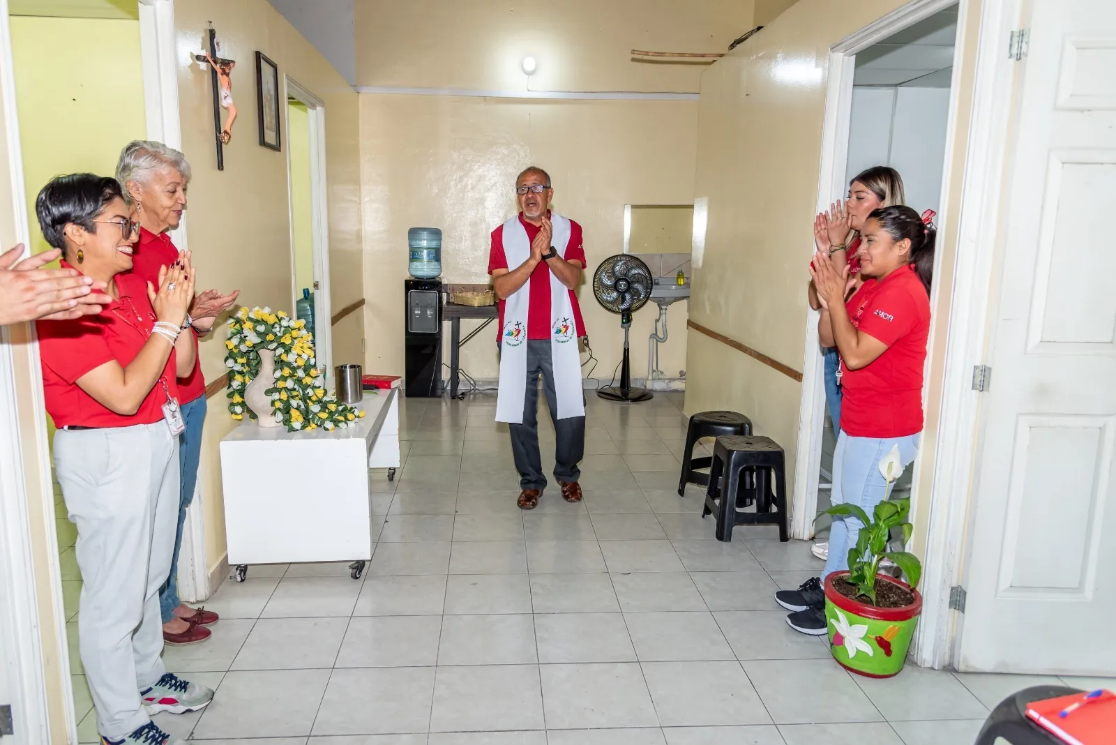 Equipo del Banco de Ropa San Martín