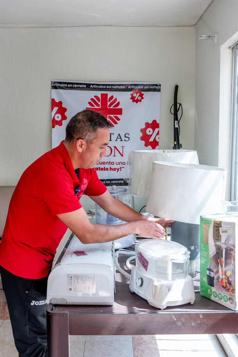 Clasificando donaciones recibidas