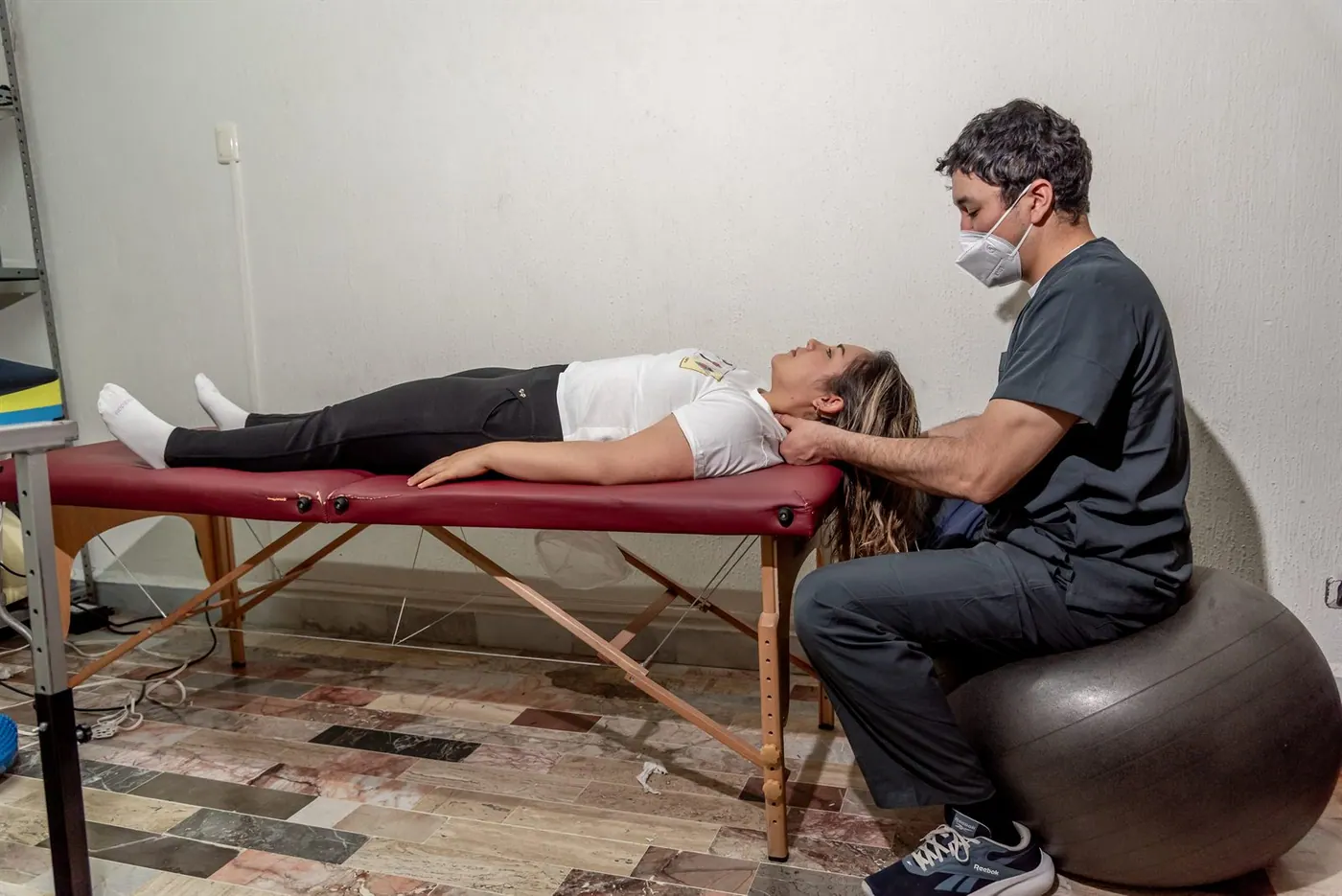 Atención médica a paciente