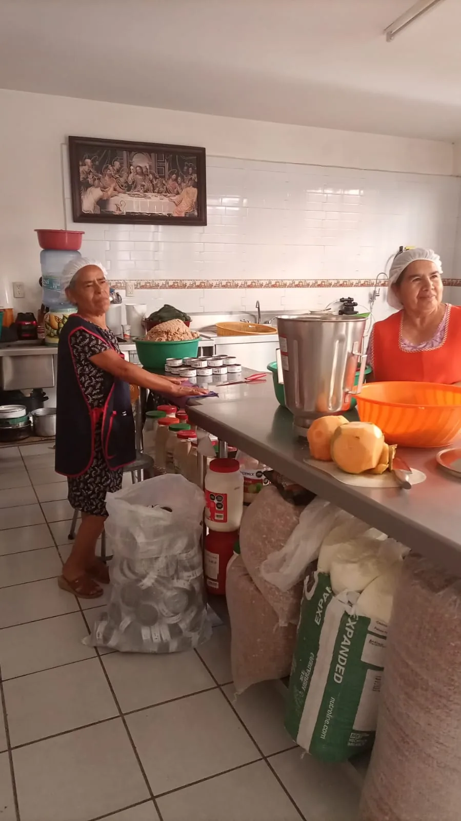Comedor comunitario de la Parroquia Cristo Nuestra Pascua