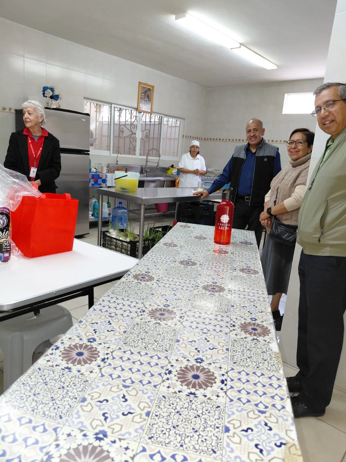 Comedor comunitario de la Parroquia Señor de las Hilamas