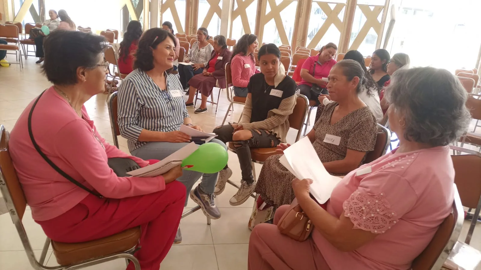Taller de formación en la Parroquia Purísima Concepción