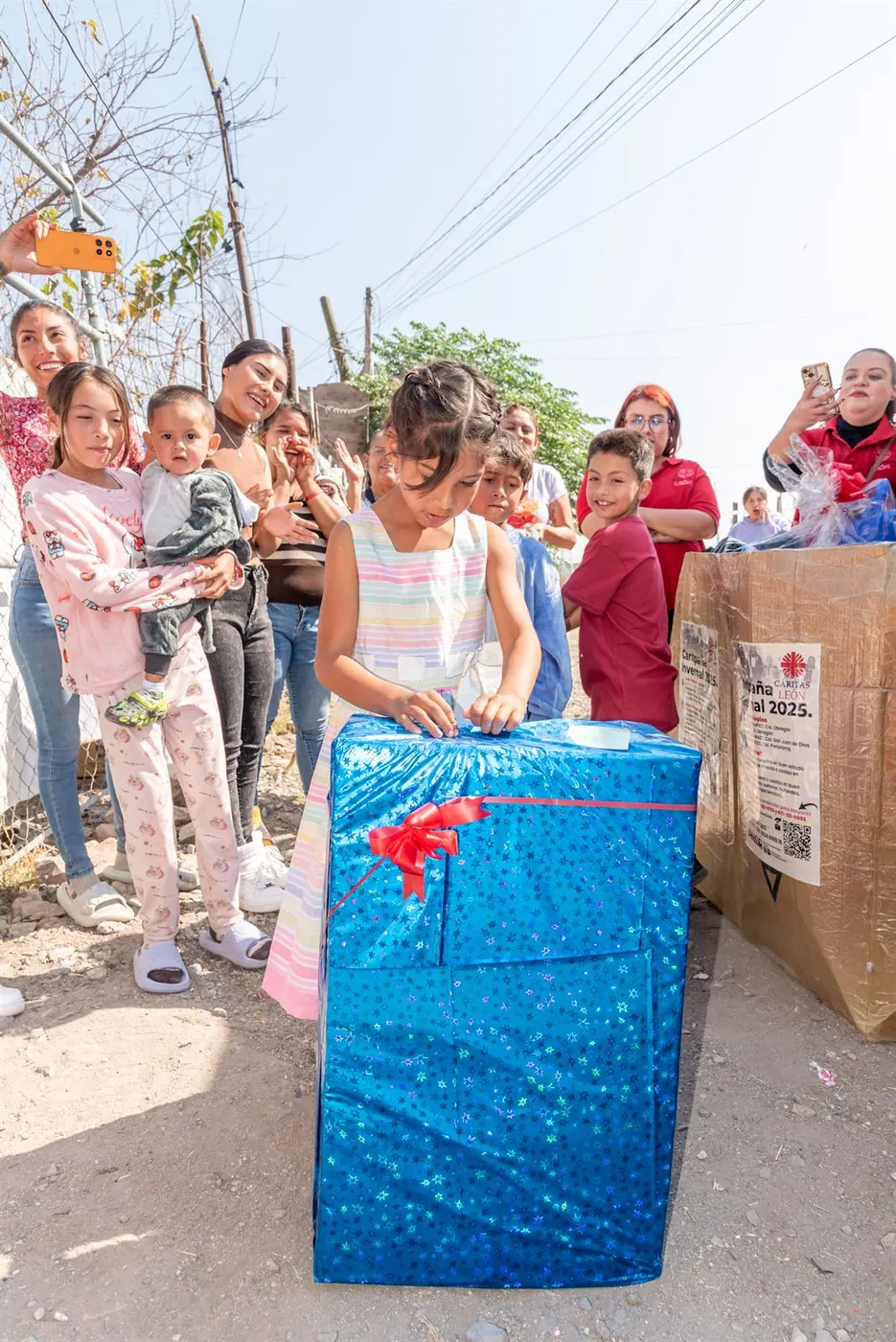 Momento emotivo en Reyes Magos