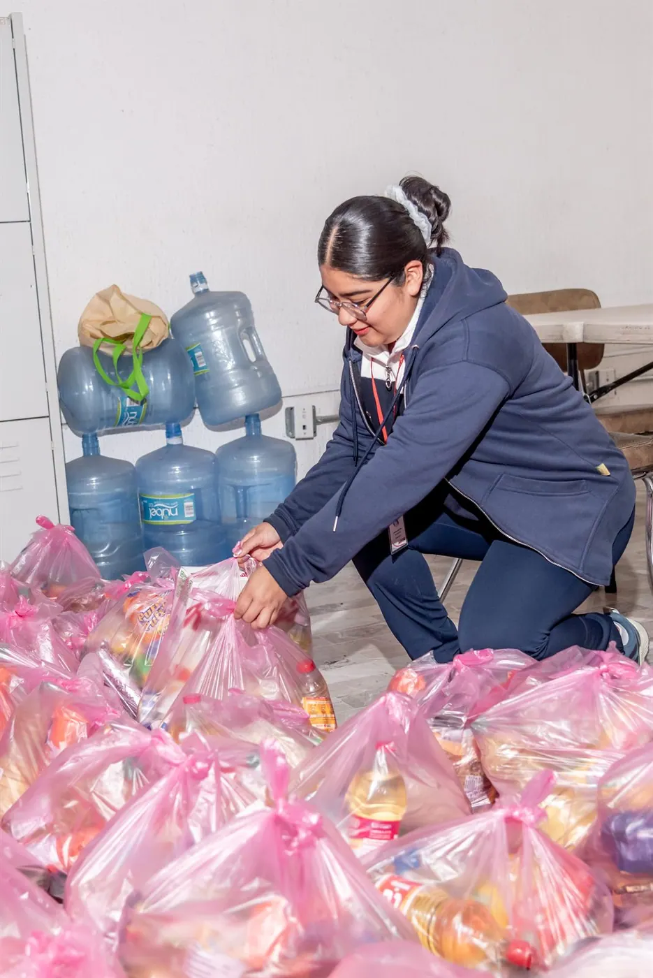 Área de trabajo social Cáritas
